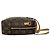 Borsa Louis Vuitton Spontini in pelle monogram Marrone - vista 6