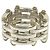 Anillo Tiffany Gate de Tiffany & Co. Plata Dorado - vista 5