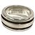 Tiffany & Co Tiffany Vintage Grooved Double Line Ring Silber