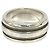 Tiffany & Co Tiffany Vintage Grooved Double Line Ring Silber - Ansicht 5