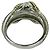 Tiffany & Co. Signature Cross Ring Silber Golden - Ansicht 6