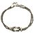 Tiffany & Co Bracciale Tiffany Vintage Center Knot Double Rope Argento