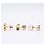 Orecchini Louis Vuitton Charmie Pearl 3-Piece Set D'oro - vista 2