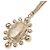 Collana con pendente di perle placcata oro Chanel - vista 4