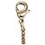 Collana con pendente di perle placcata oro Chanel - vista 6