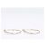 Tiffany & Co Orecchini a cerchio stretti Tiffany 925 Argento - vista 2