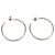 Tiffany & Co Orecchini a cerchio stretti Tiffany 925 Argento - vista 6