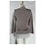 Fabiana Filippi Strickjacke Wickeloptik braun & weiß - Ansicht 5