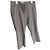 Autre Marque PT Torino Wool Houndstooth Pattern Trousers Black White Dark red