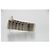 Omega Constellation 1212.30 Mostrador Branco Aço e Ouro Quartz 35mm Prata Dourado - vista 8