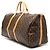 Louis Vuitton Marrone Monogram Keepall Bandouliere 55 - vista 2