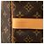 Louis Vuitton Marrone Monogram Keepall Bandouliere 55 - vista 5