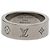 Louis Vuitton Instinct Ring aus silberfarbenem Messing M
