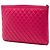 Clutch Chanel Red Large Quilted Calfskin Chain Boy O Case Rosso - vista 2