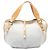 Céline Celine White Macadam Denim Bittersweet Hobo Bianco