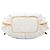Céline Celine White Macadam Denim Bittersweet Hobo Bianco - vista 3