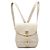 Zaino Chanel White Caviar Triple CC Bianco Crudo