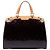 Louis Vuitton Purple Monogram Vernis Brea GM Porpora