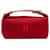 Hermès Red Small Toile Bride A Brac Case Dark red