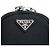 Prada Black Mini Tessuto Pocket Cargo Handyhalter Schwarz - Ansicht 5
