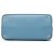 Prada Blue Large Saffiano Cuir Double Satchel Azul Azul claro - vista 3