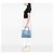 Prada Blue Large Saffiano Cuir Double Satchel Azul Azul claro - vista 6