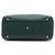 Borsa a tracolla Burberry Green Medium in pelle e House Check Verde - vista 3