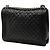 Chanel Black Large Quilted Lambskin Boy Flap Nero - vista 2