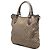 Louis Vuitton Angele Mini Lin Monogram Grigio Marrone - vista 2