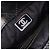 Chanel 22 Rucksack aus glänzendem gestepptem Kalbsleder Schwarz Large - Ansicht 4