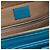 Louis Vuitton Porte Documents Voyage in pelle di vitello martellata blu - vista 5