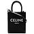 Cabas Céline Celine Tote Verticale Mini in Tela Nero