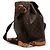 Louis Vuitton Marrone Monogram Montsouris GM - vista 2