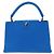 Louis Vuitton Blue Taurillon Capucines GM Azul
