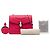 Bulgari Bvlgari Pink Small Leather Square Serpenti Forever Chain Crossbody Rosa - vista 8