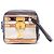 Borsa quadrata Louis Vuitton Time Trunk in canvas Transformed marrone