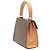 Céline Bolso Celine Brown Mini Macadam de lona revestida Castaño - vista 2