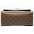 Céline Bolso Celine Brown Mini Macadam de lona revestida Castaño - vista 3