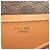 Céline Bolso Celine Brown Mini Macadam de lona revestida Castaño - vista 5