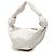 Borsa Mini Double Knot in pelle di vitello bianca Bottega Veneta Bianco Bianco sporco - vista 2