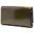 Clutch Belle De Jour in vernice verde grande Saint Laurent Verde oliva - vista 2