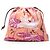 Pochette à cordon LOEWE Pink Paula Ibiza Canvas Waterlily Print Rose