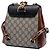 Zaino Gucci Beige GG Supreme Padlock - vista 2