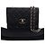 Chanel Black Mini gesteppte Lammhaut Trendy CC Chain Wallet Schwarz - Ansicht 14