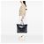Tote Funny in tweed trapuntato e PVC nero Large di Chanel - vista 6