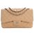 Chanel Beige Jumbo Classic Caviar Double Flap