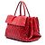 Borsa Bauletto Convertible Miu Miu Red Matelasse Nappa Lux Rosso - vista 2