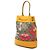 Borsa a secchiello Gucci Beige Small GG Supreme Flora Ophidia - vista 2