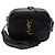 Borsa Blogger in pelle di vitello nera con monogramma Saint Laurent Nero