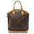Louis Vuitton Marron Monogram Lockit Vertical  - vue 1